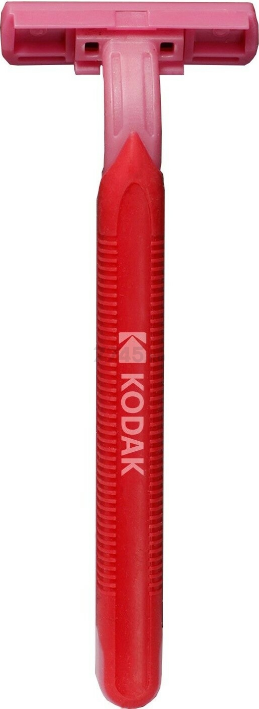 Бритва одноразовая KODAK Max Disposable Razor 2 лезвия розовая 3 штуки (144/576/1) - Фото 2